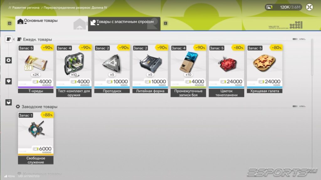 Arknights: Endfield &mdash; товары за облигации долины