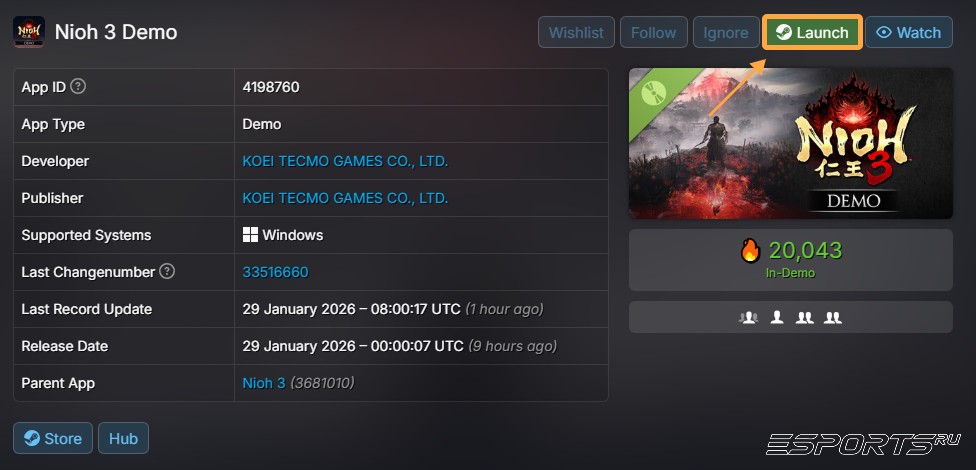 Nioh 3 demo download