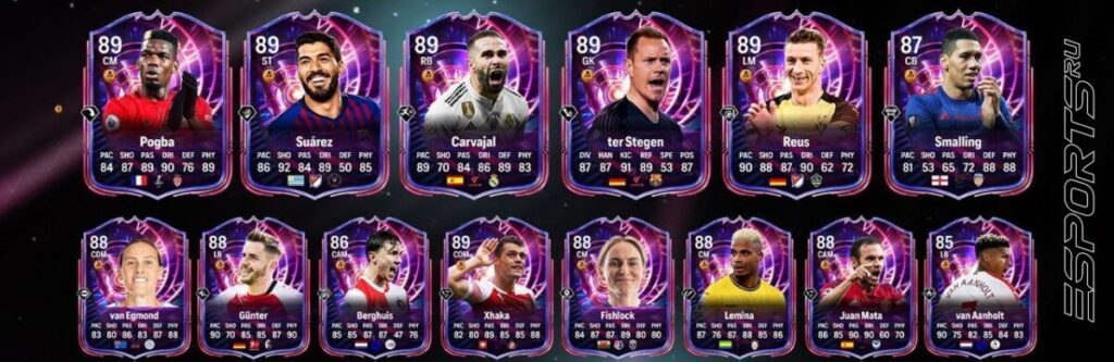 Карточки Time Warp в EA Sports FC 26