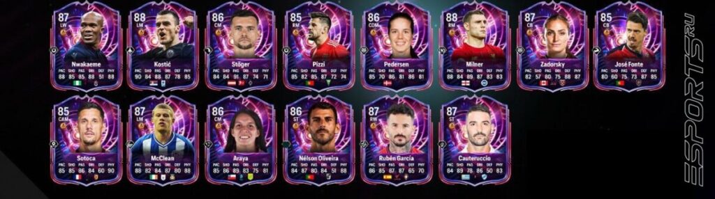 Карточки Time Warp в EA Sports FC 26