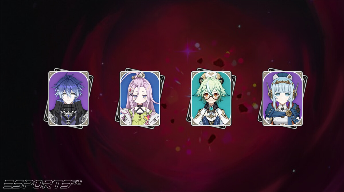 Отряд 2 для Мрачного Натиска в Genshin Impact 6,3