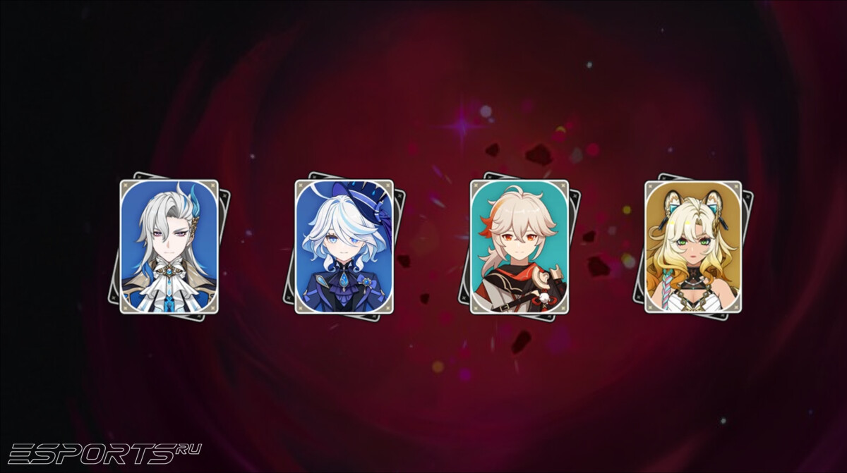 Отряд 3 для Мрачного Натиска в Genshin Impact 6,3