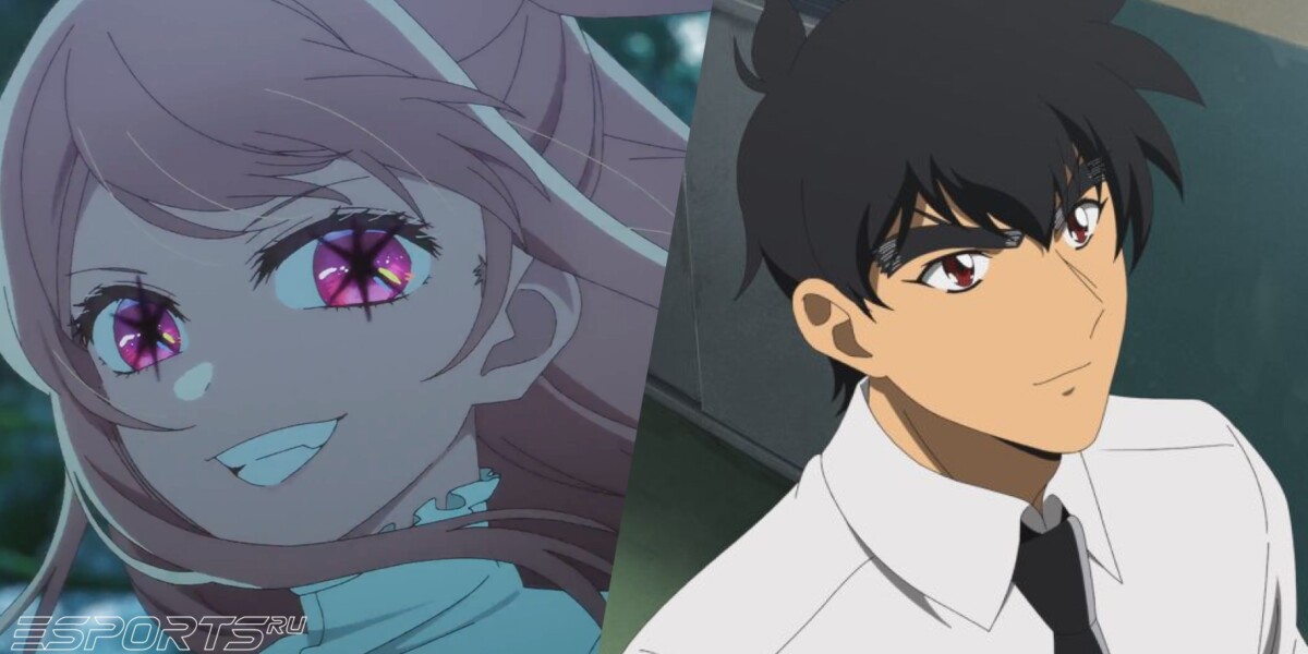 Коллаж с кадрами из аниме Ребёнок идола 3 и Адский учитель Нубэ (2025). Часть 2