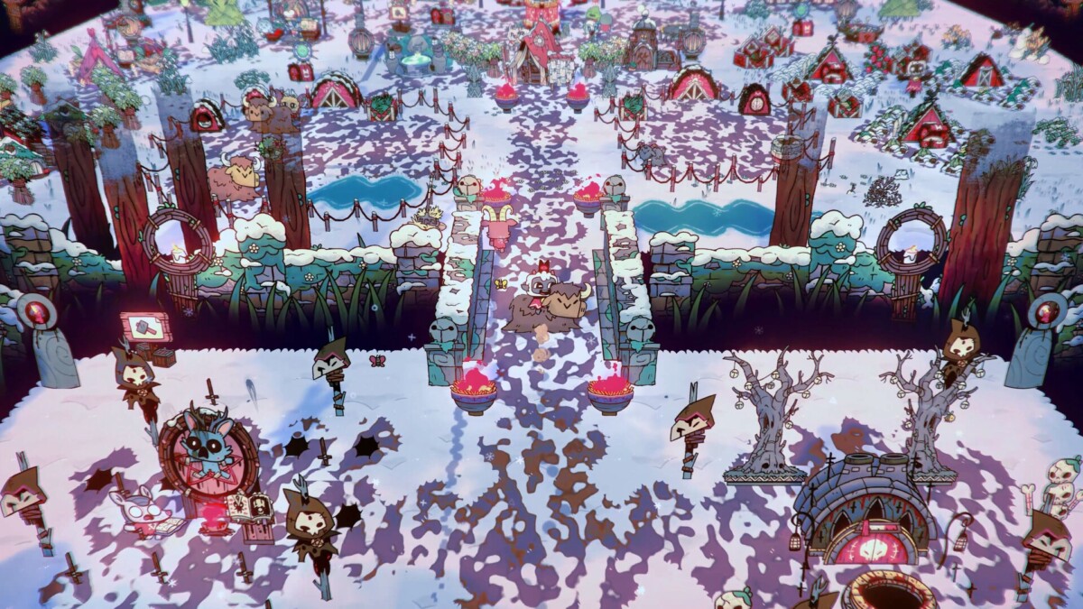 Cult of the Lamb: Woolhaven скрин