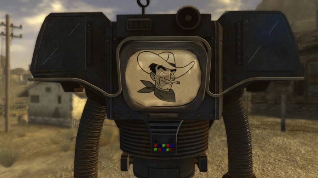 Робот Виктор в игре Fallout: New Vegas