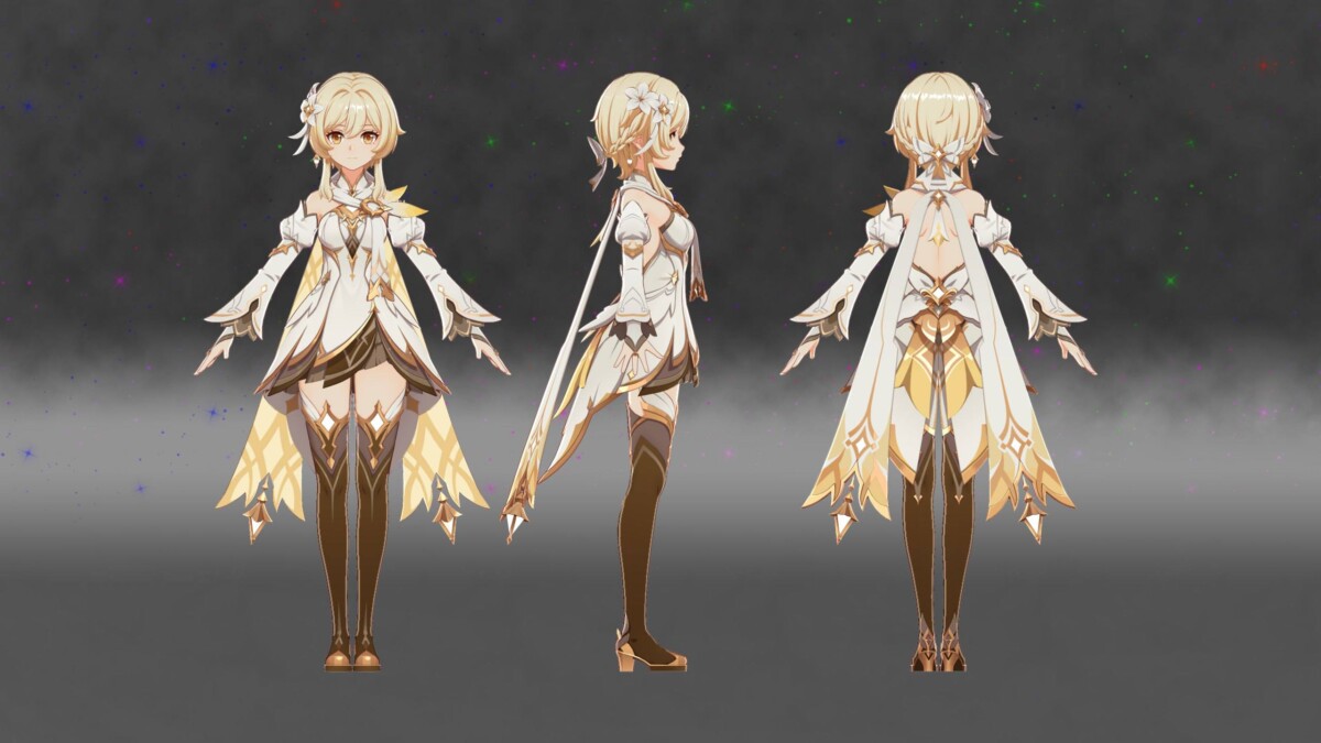 Скин Путешественника в Genshin Impact