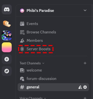 discord server boost