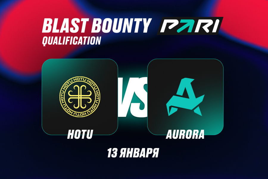 Aurora Gaming против HOTU на BLAST Bounty Winter 2026
