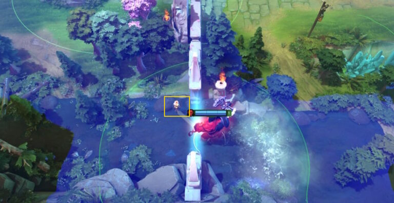 Пример актуальной точки для варда в патче 7.40c