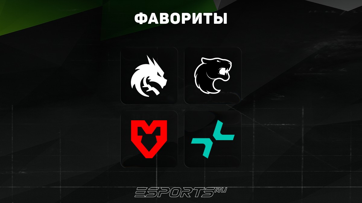 Гланвые претенденты на победу ЕСЛ Про Лига Сезон 23 кс 2