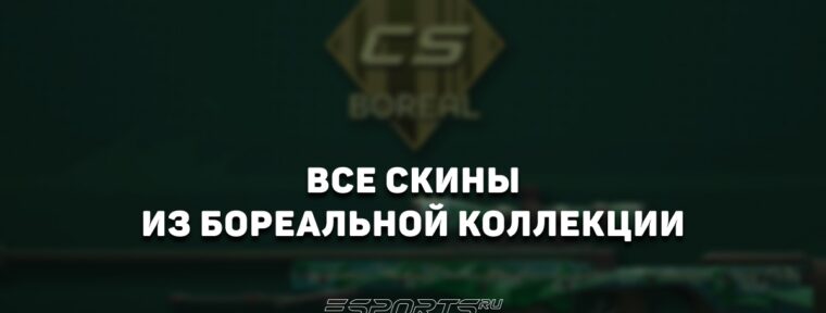 Все скины из Бореальной коллекции в CS2