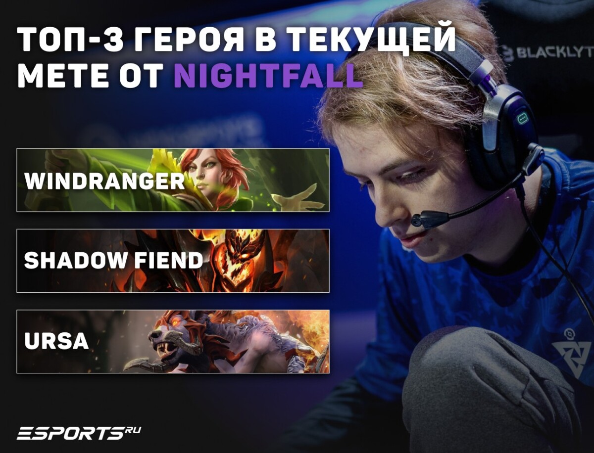 лучшие керри в патче 7.40с от найтфолла дота 2