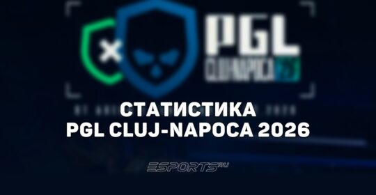 Статистика и итоги PGL Cluj-Napoca 2026: игроки, карты и просмотры