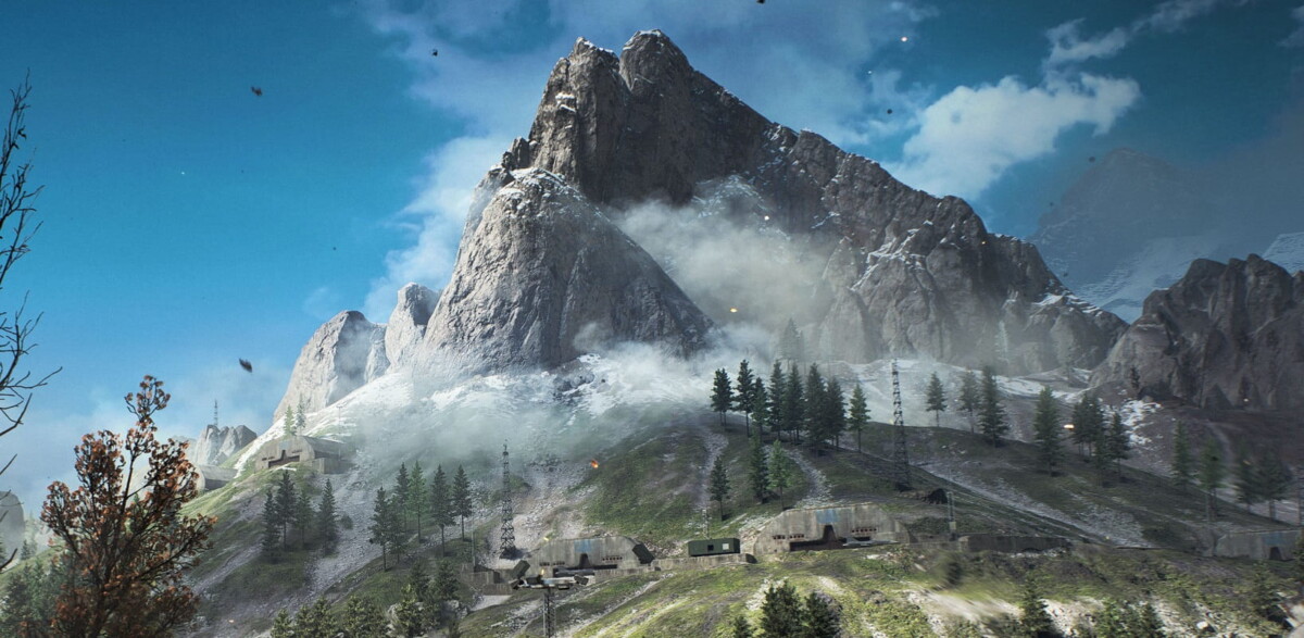 Battlefield 6 &mdash; вид на гору над картой Contaminated