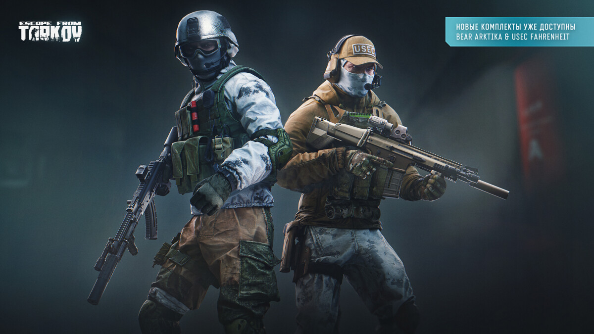 Escape From Tarkov BEAR Arktika USEC Fahrenheit