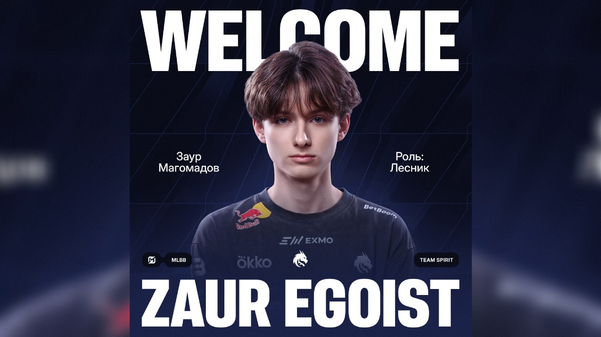 Zaur egoist присоединился к составу Team Spirit