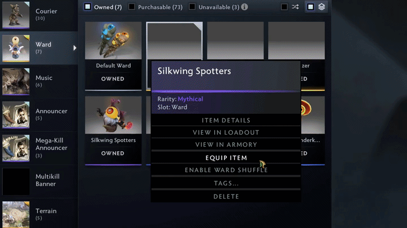 Баг с вардами в Dota 2