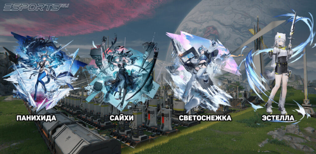 Отряд с Панихидой в Arknights: Endfield