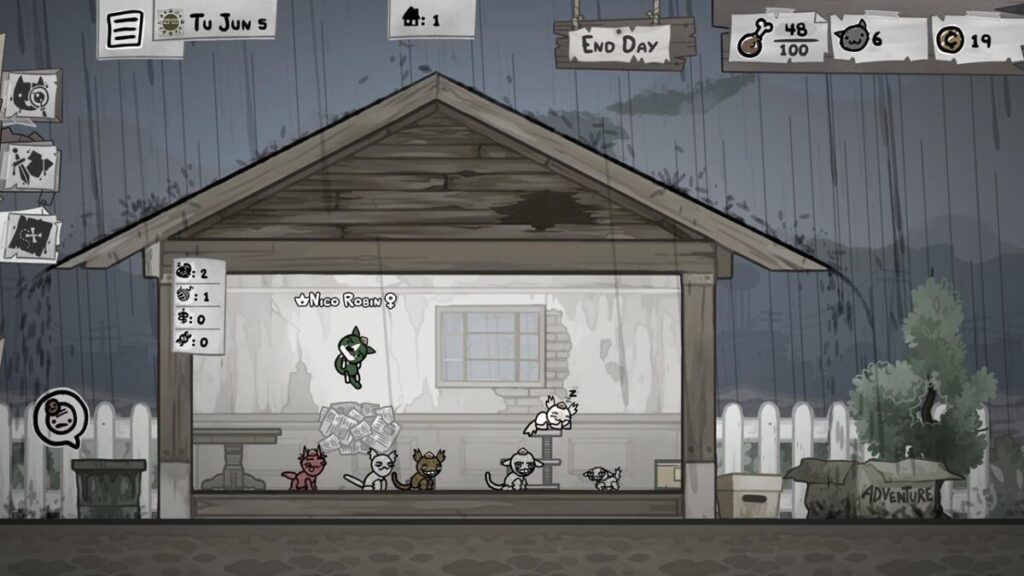 Mewgenics апгрейд дома