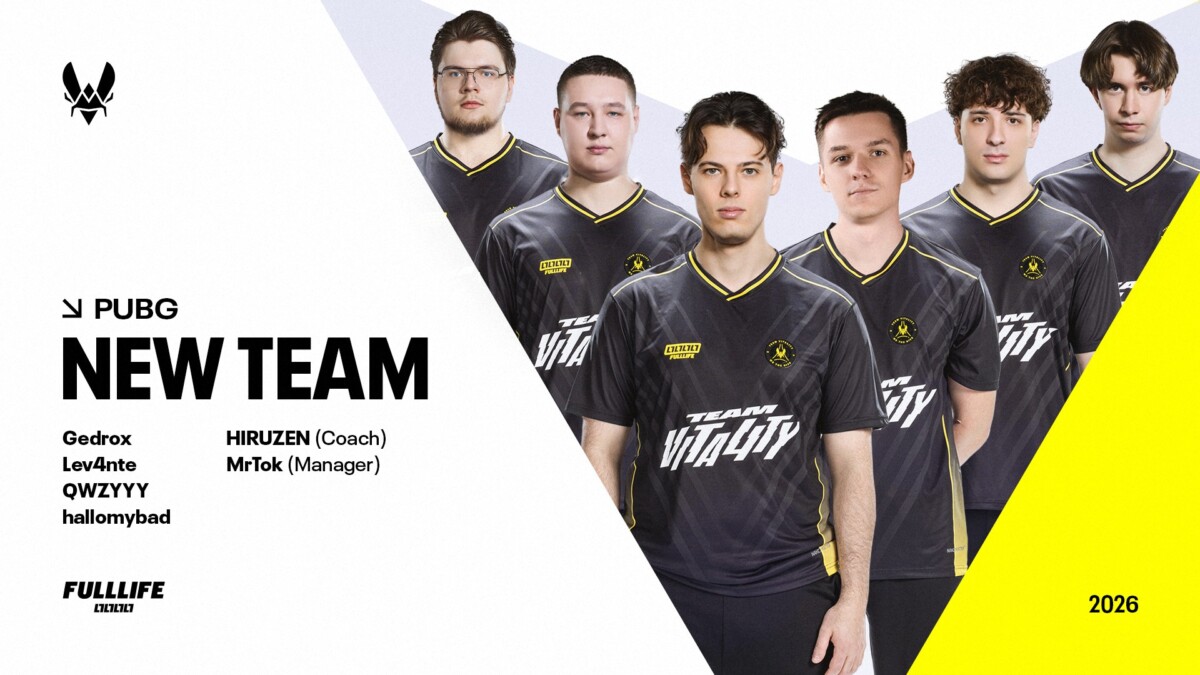 Ростер Team Vitality в PUBG