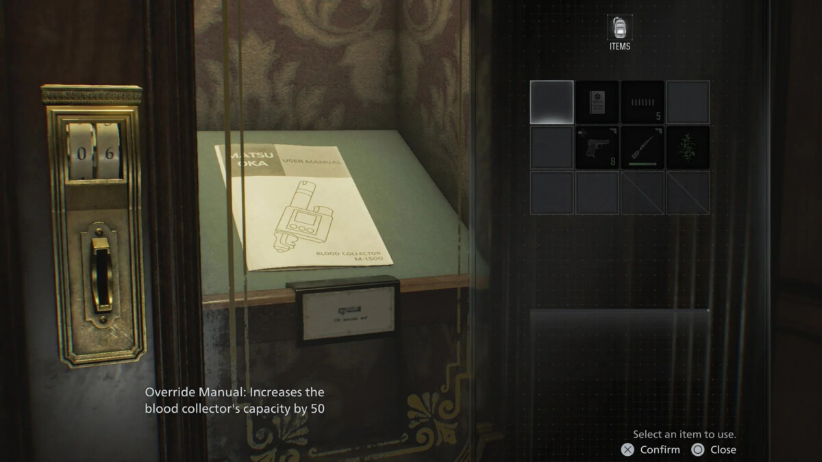 Resident Evil Requiem coin lockers