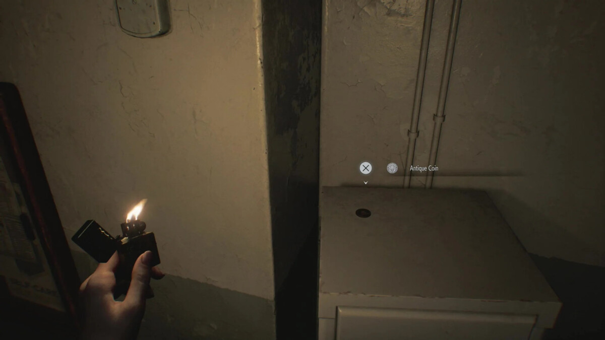 Resident Evil Requiem antuqie coin