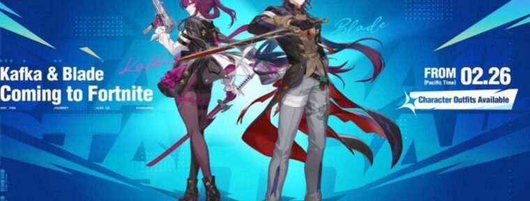 Kafka и Blade из Honkai: Star Rail появятся в Fortnite 26 февраля