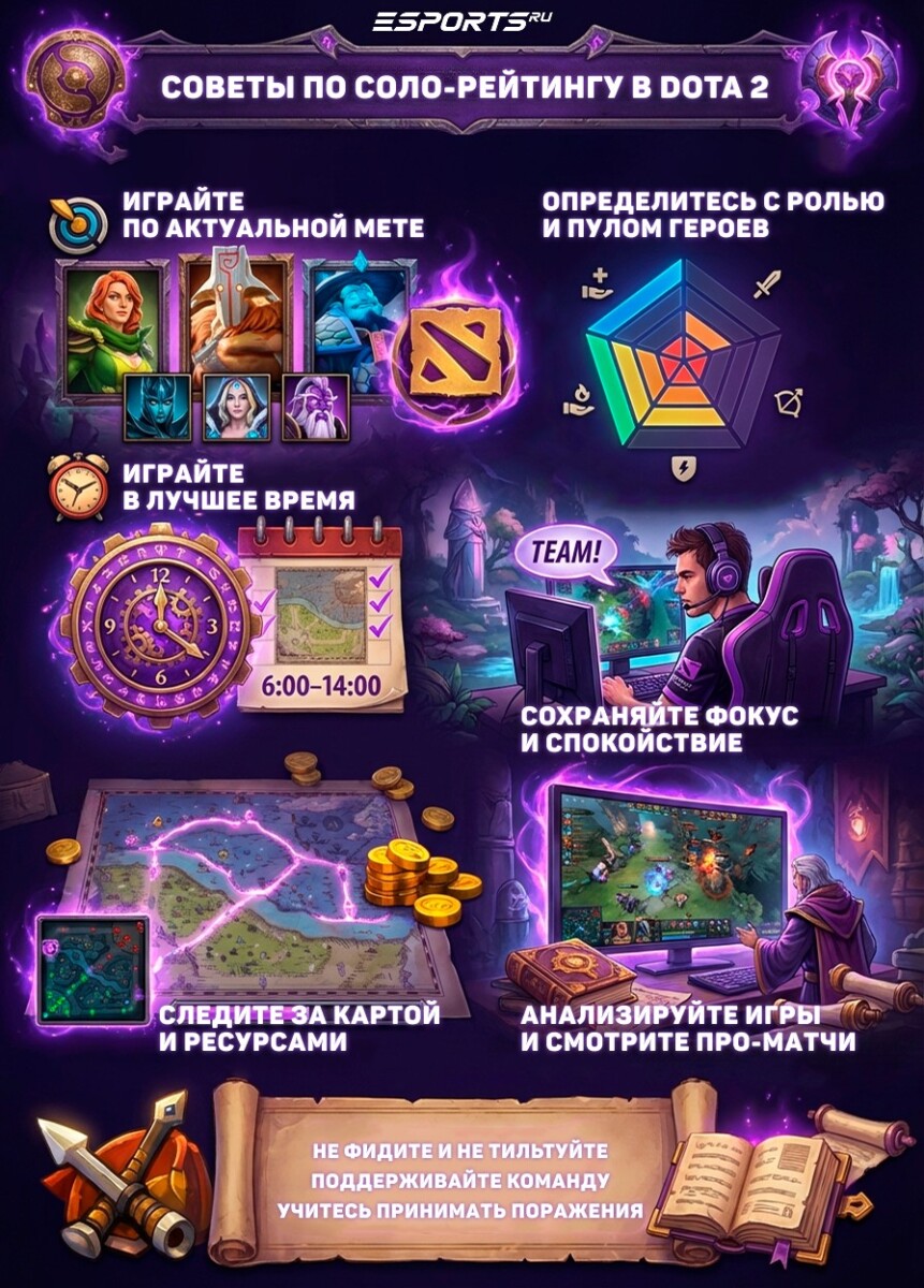 Как быстрее поднимать MMR в Dota 2: советы от Esports.ru