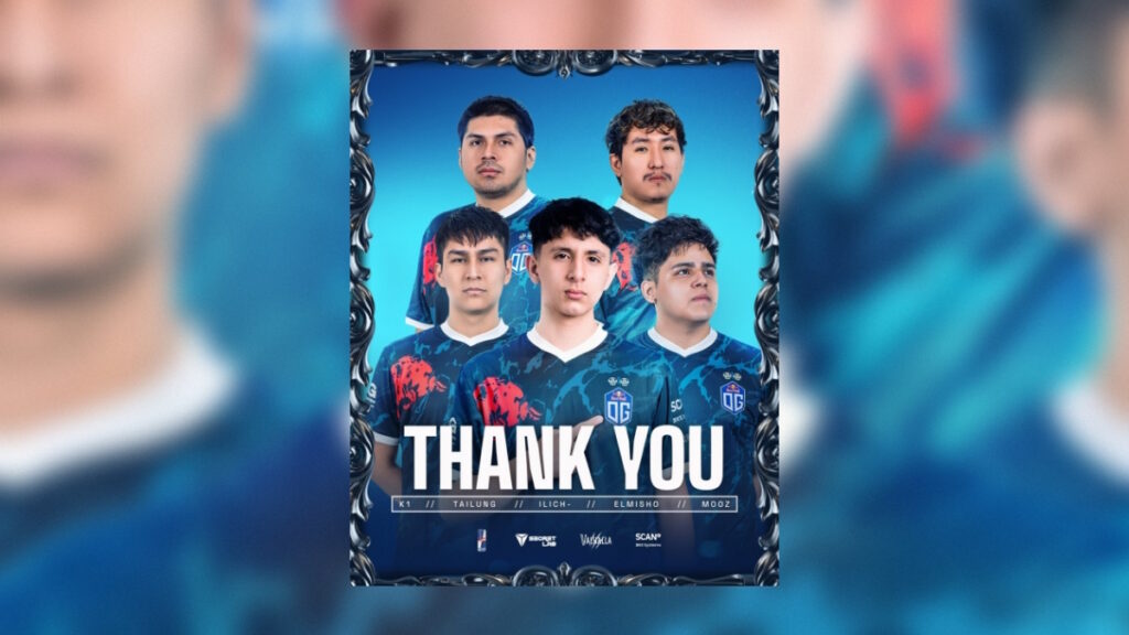 Прощальный анонс с составом OG.LATAM