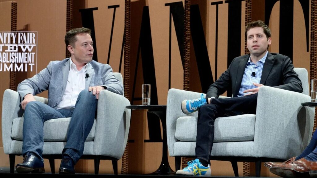 Илон Маск и Сэм Альтман