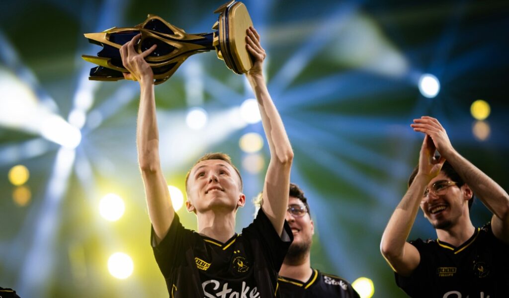 Робин "ropz" Коль из команды Team Vitality на турнире PGL Cluj-Napoca 2026