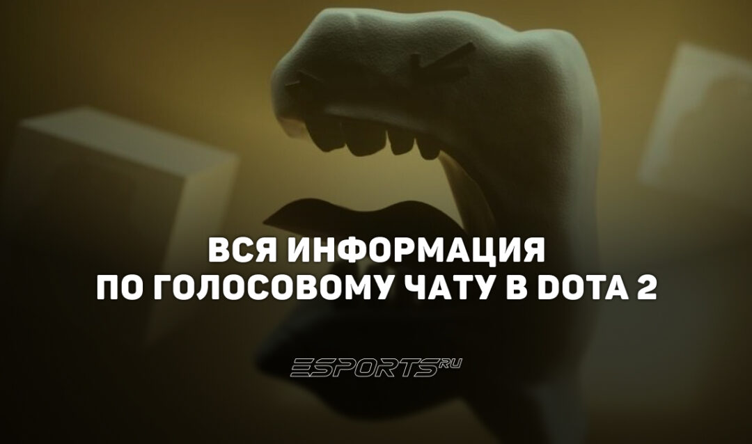 Голосовой чат в Dota 2: вся информация