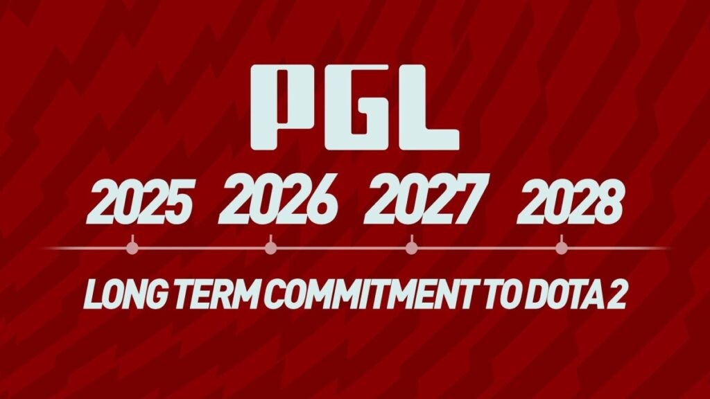 Планы PGL на турниры по Dota 2 на 2028 год
