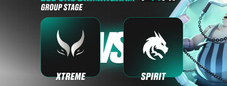 Аналитики PARI: Team Spirit и Xtreme разделят очки в матче на ESL One Birmingham 2026