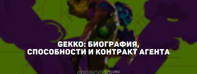 Gekko: биография, способности и контракт агента