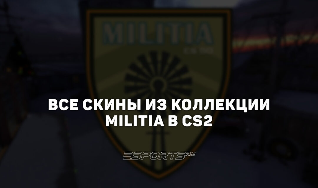 Все скины из коллекции Militia в CS2