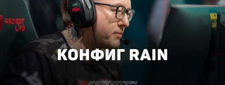 Rain: настройки и девайсы игрока в CS2