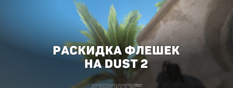 Раскидка флешек на Dust 2
