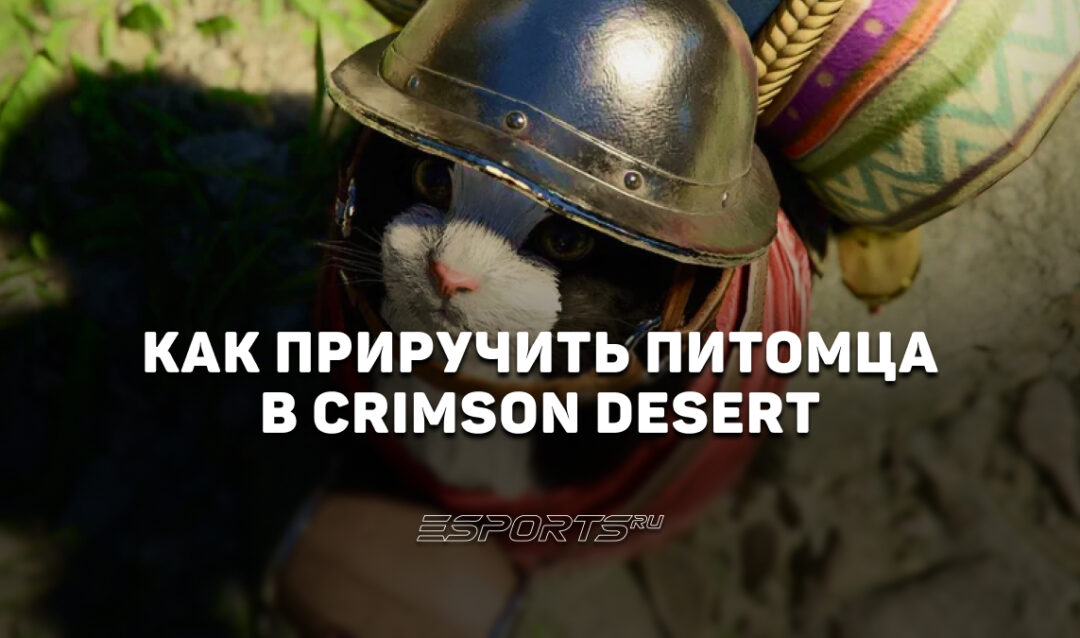 Как приручить питомца в Crimson Desert