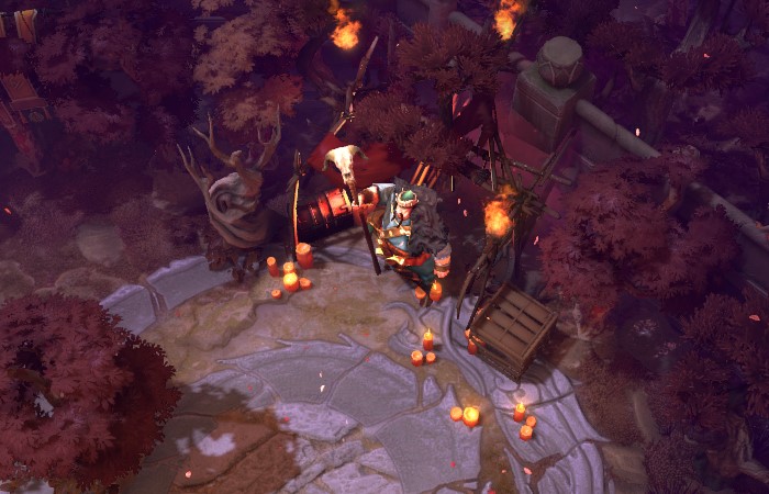 Потайная лавка за тьму в Dota 2