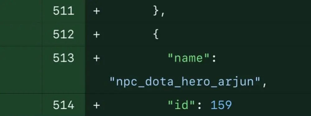Первые упоминания Arjun в Dota 2