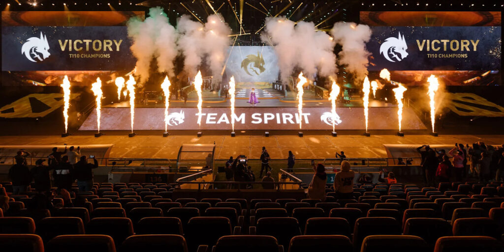 Арена The International 2021, на которой не было зрителей