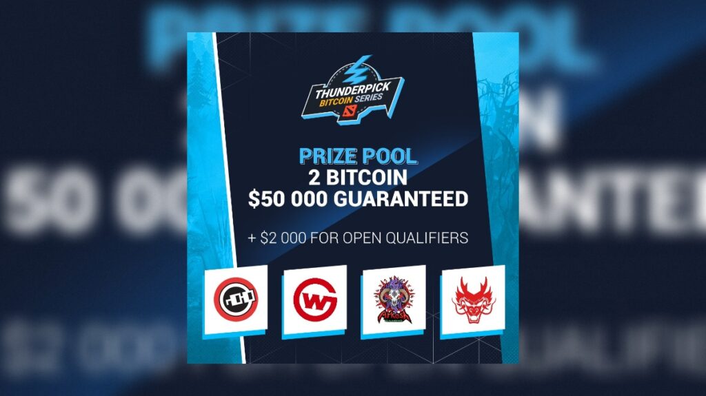 Анонс Thunderpick Bitcoin Series — одного из первых турниров по Dota 2, к организации которого была причастна студия FISSURE.