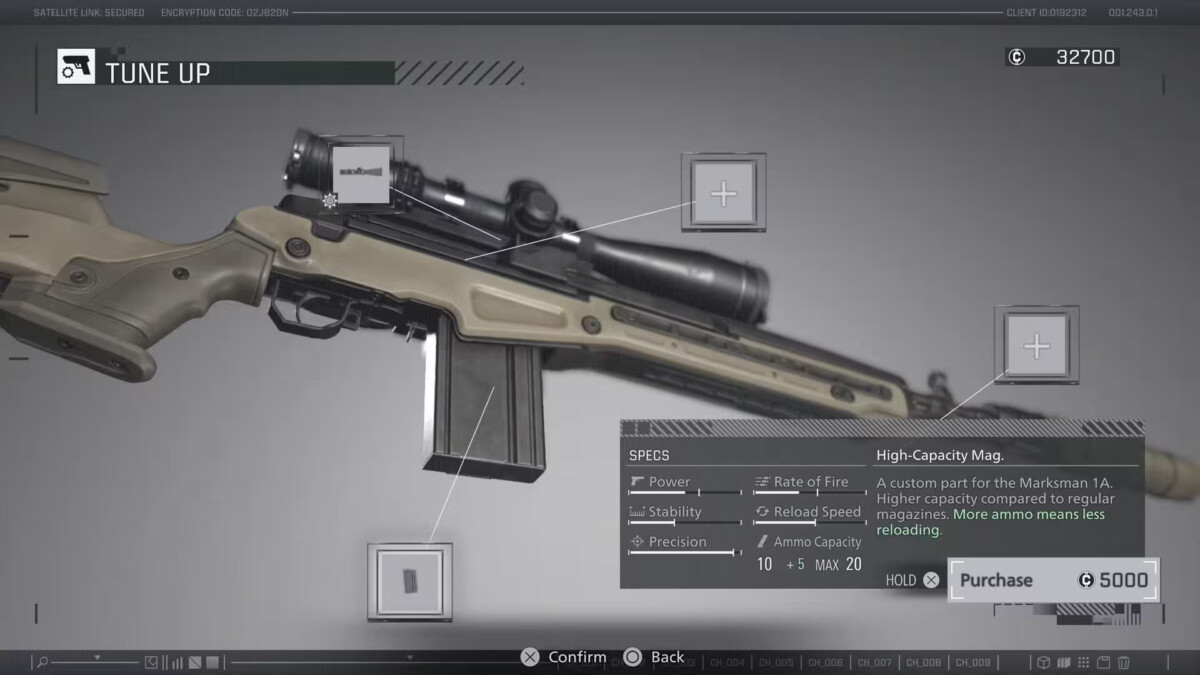 Вместимость боеприпасов Resident Evil Requiem