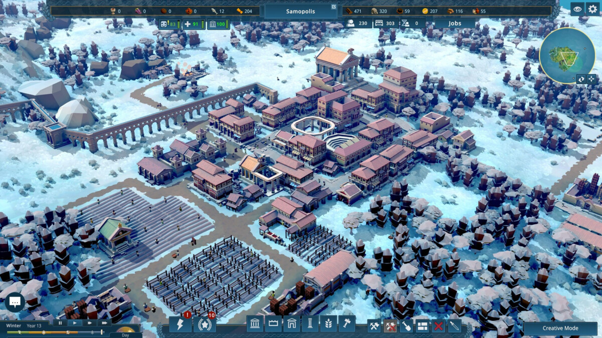 Nova Roma winter