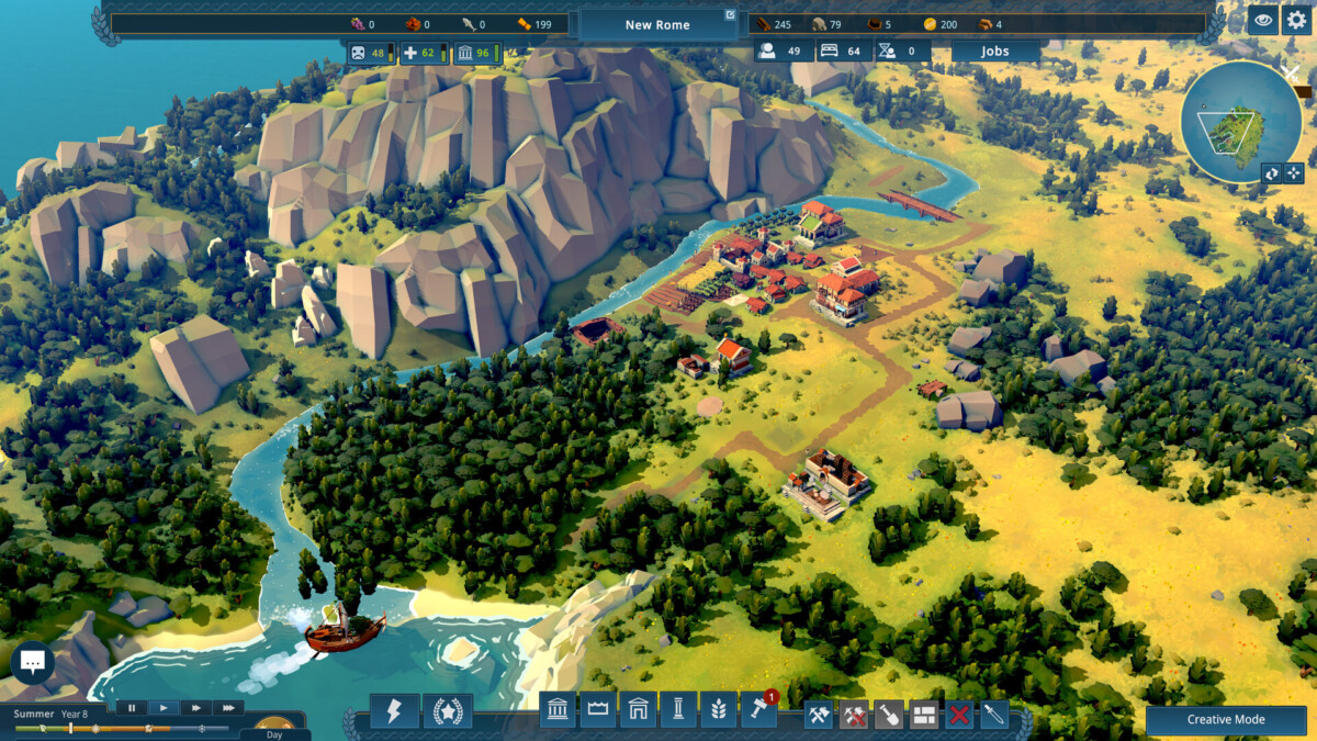 Nova Roma gameplay