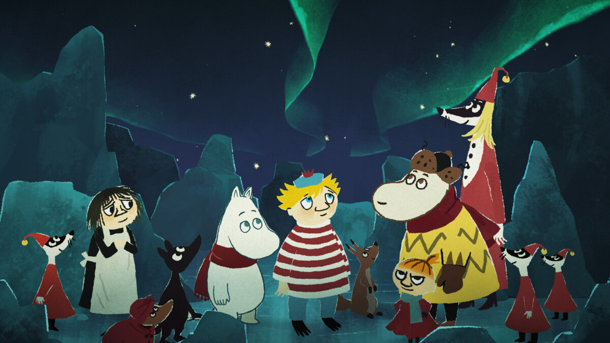 Moomintroll: Winter's Warmth characters