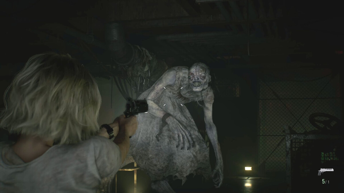 Resident Evil Requiem револьвер "Реквием" против Девочки