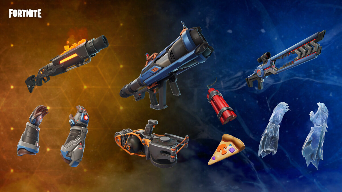 Новое и обновленное оружие 7 главы 2 сезона Фортнайт