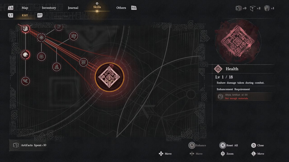 Crimson Desert skill node
